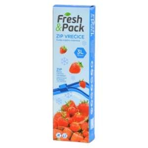 FRESH&PACK vrećice zip 3l 10kom slide slika
