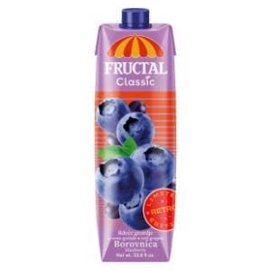 FRUCTAL Classic crveno grožđe i borovnica sok 1l slide slika