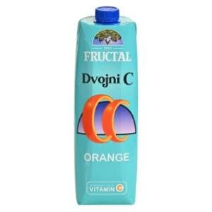 FRUCTAL Dvojni C naranča sok 1l slide slika
