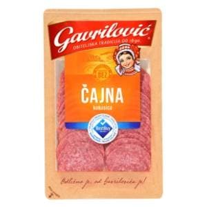 GAVRILOVIĆ čajna kobasica narezak 80g slide slika