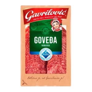 GAVRILOVIĆ goveđa kobasica narezak 80g slide slika