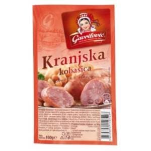 GAVRILOVIĆ Kranjska kobasica 160g slide slika