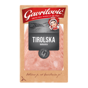GAVRILOVIĆ Tirolska kobasica narezak 125g slide slika