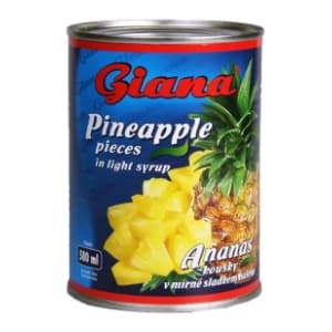 GIANA ananas komadi 580g slide slika