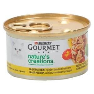 GOURMET Nature's creations hrana za mačke piletina 85g slide slika
