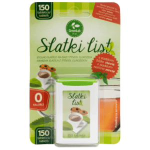GREEN LAB stevia sladilo 150 tableta slide slika
