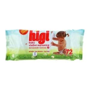 HIGI Baby vlažne maramice 72kom slide slika
