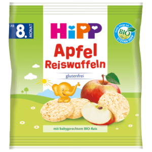 HIPP Bio dječji krekeri riža i jabuka 30g slide slika