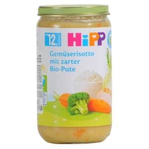 HIPP kašica mešano povrće s puretinom i rižom 250g slide slika