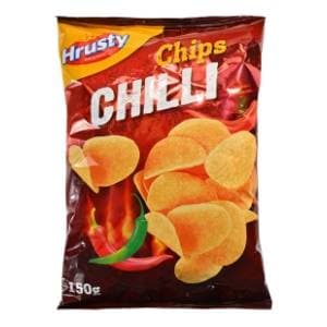 HRUSTY čips chilli 150g slide slika