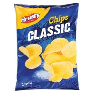 HRUSTY Classic čips slani 150g slide slika