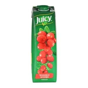 JUICY Nektar brusnica aronija sok 1l slide slika