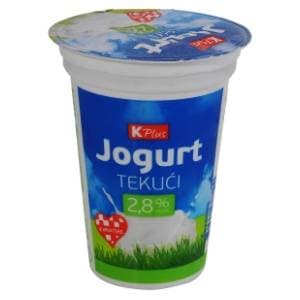K PLUS jogurt 2,8%mm 180g slide slika