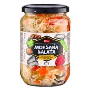 K PLUS miješana salata 360g slide slika