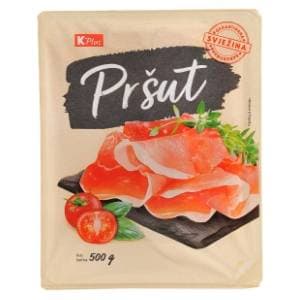 K PLUS Pršut narezak 500g slide slika