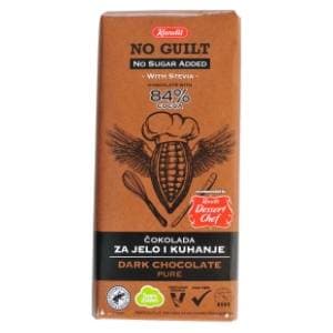 KANDIT No Guilt tamna čokolada za jelo i kuhanje 100g slide slika