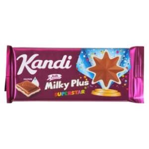 KANDIT Milky Plus mliječna čokolada s punjenjem 90g slide slika