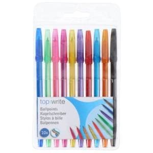 Kemijska olovka duga 10kom slide slika