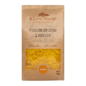 KLARA MARIĆ Fidelini za juhu s mrkvom 400g slide slika
