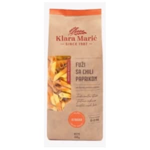 KLARA MARIĆ Fuži sa chilli paprikom 400g slide slika
