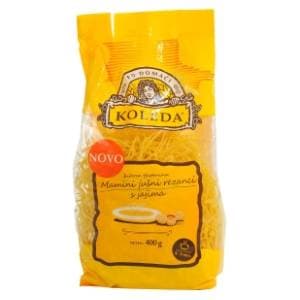 KOLEDA mamini jušni rezanci s jajima 400g slide slika