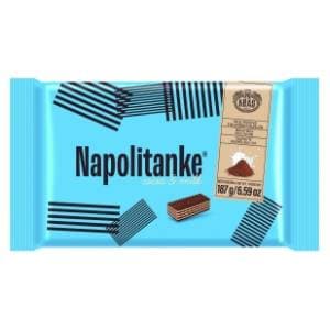 KRAŠ napolitanke cocoa & milk 187g slide slika