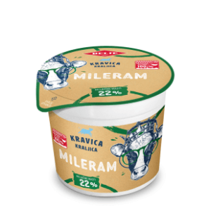 KRAVICA KRALJICA 22%mm mileram 300g slide slika