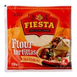 LA FIESTA Flour tortilje 8x20cm 320g slide slika