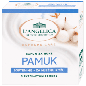 L'ANGELICA Pamuk softening sapun 100g slide slika