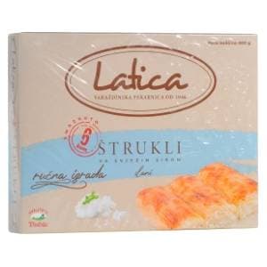LATICA Štrukli sa sirom slani 600g slide slika