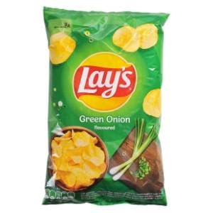 LAYS čips green onion 130g slide slika