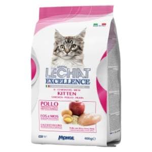 LECHAT Excellence kitten hrana za mlade mačke piletina 400g slide slika