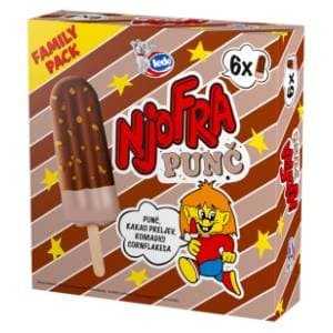 LEDO Njofra punč sladoled štapić multipack 6x65ml slide slika
