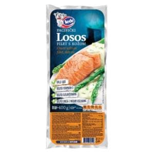 LEDO Pacifički losos filet s kožom 400g slide slika