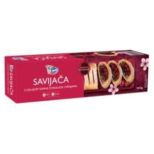 LEDO Savijača tamna čokolada višnja 500g slide slika