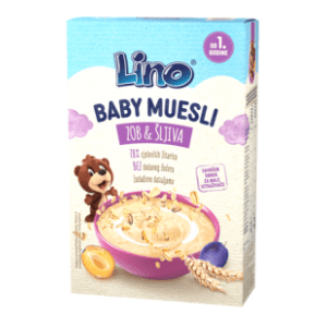 LINO Baby muesli zob & šljva 150g slide slika