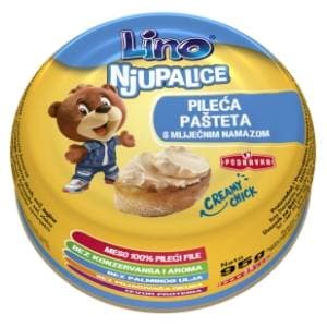 LINO Njupalice pileća Cream pašteta 95g slide slika