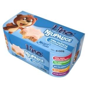 LINO Njupalice Tuna Cream pašteta 4x50g slide slika