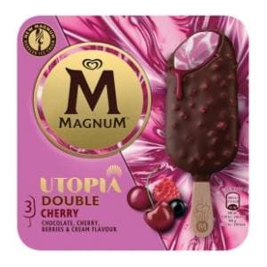 MAGNUM sladoled double cherry 3x85ml slide slika