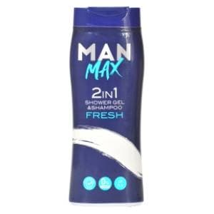 MAN MAX 2u1 Fresh gel za tuširanje i šampon 300ml slide slika