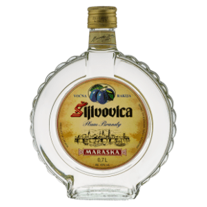 MARASKA Šljivovica rakija čutura 0,7l slide slika