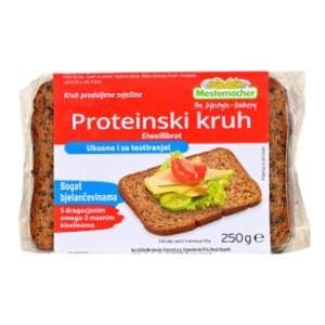 MASTERMACHER proteinski kruh 250g slide slika