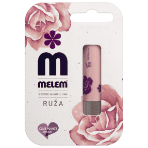 MELEM balzam za usne ruža 4,5g slide slika
