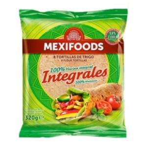 MEXIFOODS integralne tortilje 8x20cm 320g slide slika