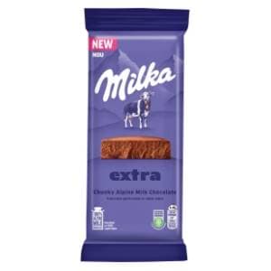 MILKA Extra chunky čokolada alpine milk 190g slide slika