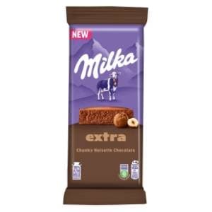 MILKA Extra chunky čokolada noisette 190g slide slika