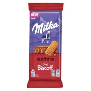 MILKA Extra lotus čokolada biscoff 190g slide slika