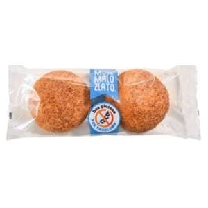 MOJE MALO ZLATO hamburger pecivo bez glutena 2x60g slide slika