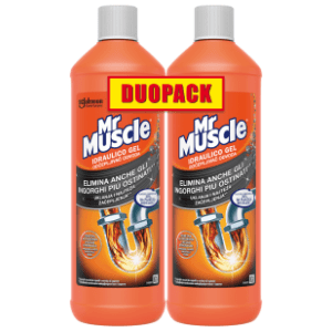 MR. MUSCLE Gel za odčepljivanje odvoda 2x1l slide slika