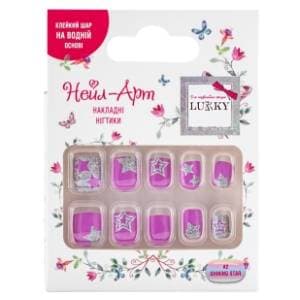 NAIL ART umjetni nokti 2 shining star 10kom slide slika